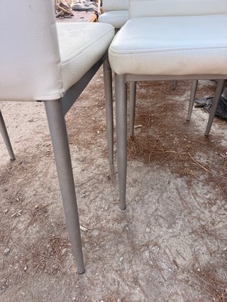 Sedie bianche in metallo Ikea