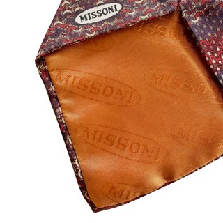 Corbata Missoni Vintage Seda Italiana Años 90