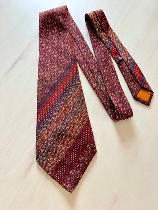 Corbata Missoni Vintage Seda Italiana Años 90