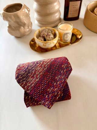 Corbata Missoni Vintage Seda Italiana Años 90