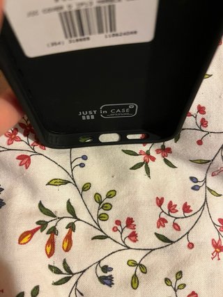 Cover iPhone 13 Effetto Marmo Nero - Just In Case