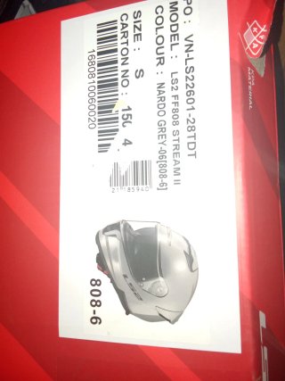 Casco Moto Integral LS2 Nardo Grey Talla S