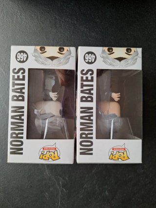 2 Funko Pop! Psycho 466 Norman Bates