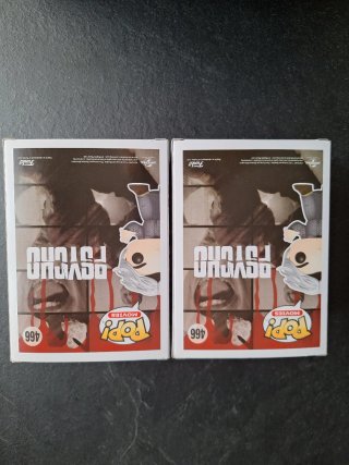 2 Funko Pop! Psycho 466 Norman Bates