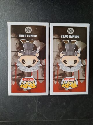 2 Funko Pop! Psycho 466 Norman Bates