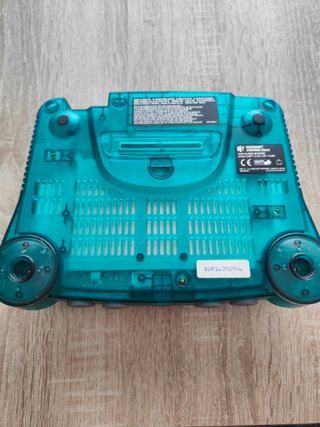 Consola Nintendo 64 Clear Blue + Mando