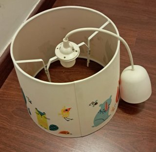 Lámpara infantil Ikea animales