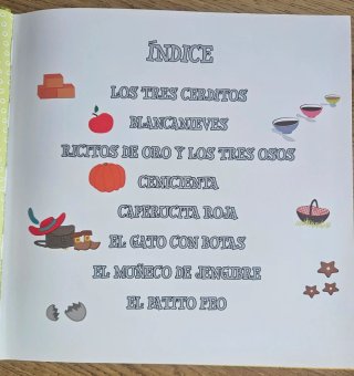 Libro Infantil Cuéntame un Cuento.