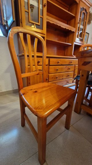 Muebles comedor madera maciza