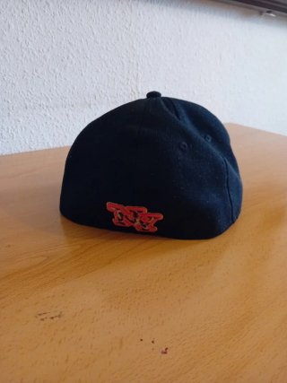 Gorra NY leopardo negra