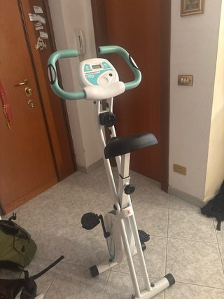 cyclette e pesi