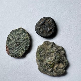 Lotto di monete romane, greche e iberiche