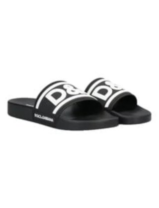 Ciabatte Dolce & Gabbana nere e bianche
