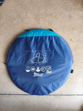 Carpa de playa Crivit azul
