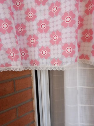 Camisón verano antiguo flores rosa