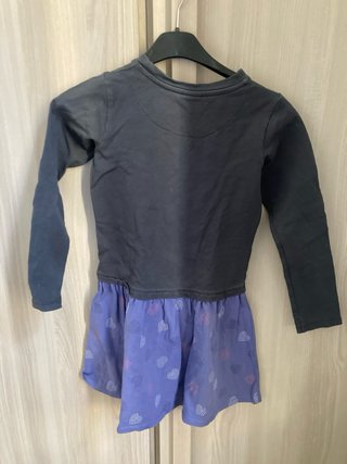 Vestito felpa bimba Eiffel Paris