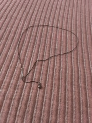 Cadena fina con colgante