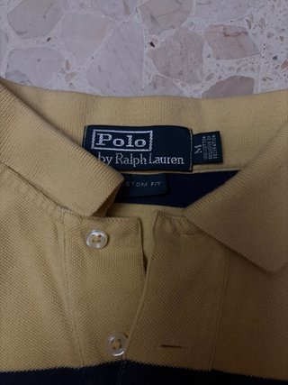 Polo Ralph Lauren Rayas Azul y Amarillo