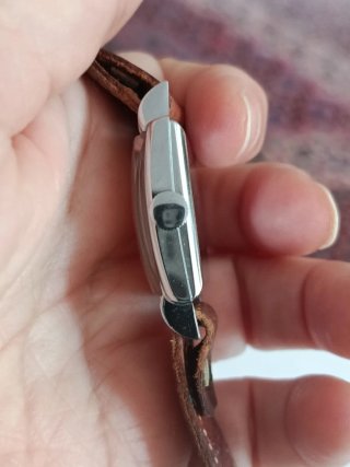 Orologio Lancyl Vintage con Cinturino in Pelle