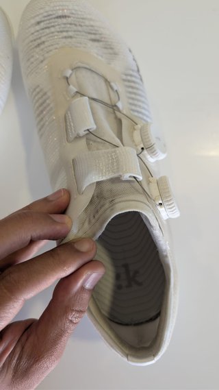 Sapatos de ciclismo Fizik Vega Carbon White