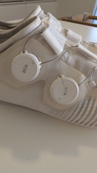 Sapatos de ciclismo Fizik Vega Carbon White