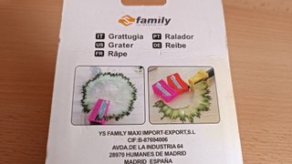 Cortadores de canapés y rallador