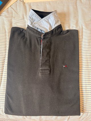 Polo Tommy Hilfiger Negro Talla XL
