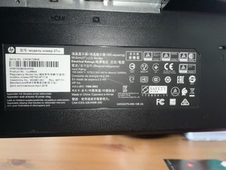 Monitor HP 27w 27” Full HD 60 Hz
