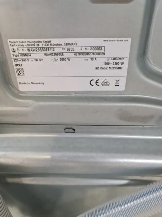 Lavadora Bosch Serie 8 VarioPerfect