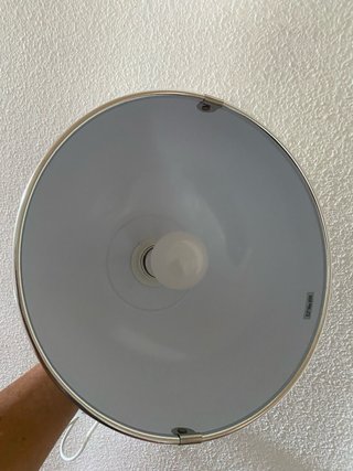 Lámpara colgante blanca