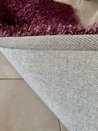 Alfombra violeta 120x60 cm - Nueva -