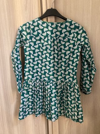 Vestito cotone Okaidi fantasia fiori