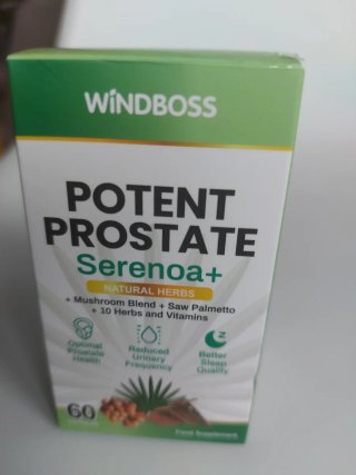 WINDBOSS Potent Prostate Serenoa+ 60 Cápsulas