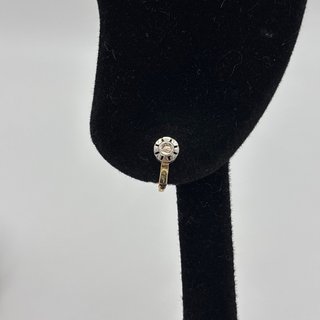 Pendientes de oro 18kt con diamantes talla antigua