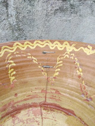 Lebrillo antiguo de  63 cms diametro