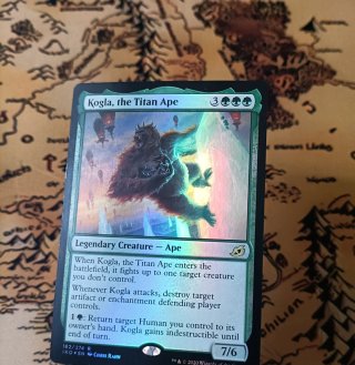 CARTA MAGIC FOIL - KOGLA, THE TITAN APE