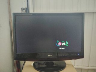 Monitor TV LG Negro de 22 pulgadas