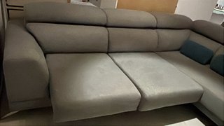 Sofá chaise longue XXL en perfecto estado