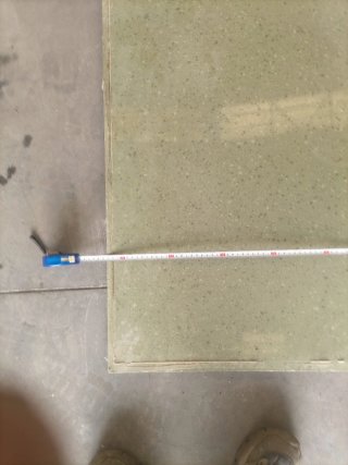 Encimera de mármol verde