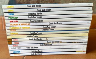 Lote revistas Condé Nast Tarveler