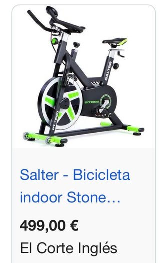 Bicicleta Estática Salter (negociable)