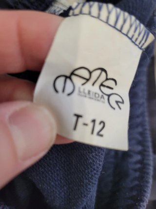 Pantalones cortos chándal Mater Talla 12 años