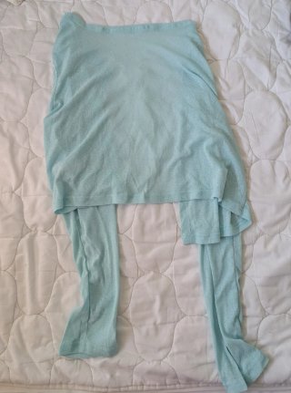 Chaqueta fina turquesa