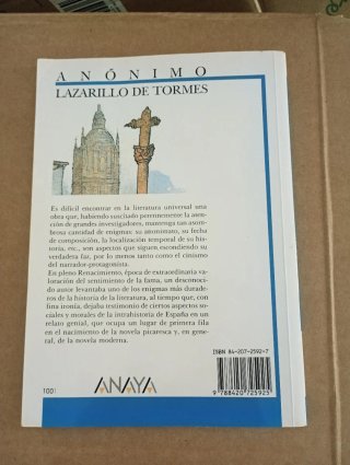 Lazarillo de Tormes (Biblioteca Didactica Anaya...