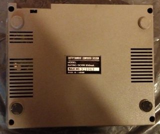 Console Retro SPACE (Tipo NES) Beige/Grigio