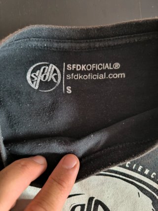 Camiseta SFDK Negra Talla S