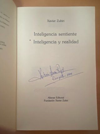 Lote libros Xavier Zubiri