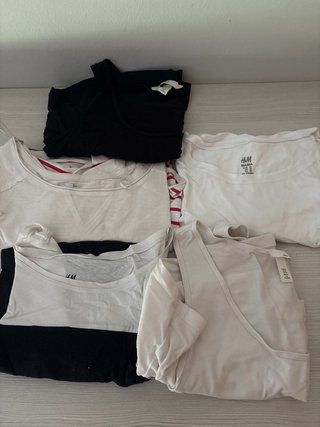 Lote Ropa Premamá Talla M, 40 en camisas