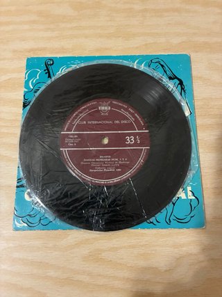 Disco Vinilo Brahms Danzas Húngaras CID