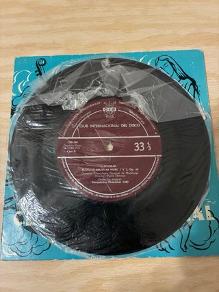 Disco Vinilo Brahms Danzas Húngaras CID